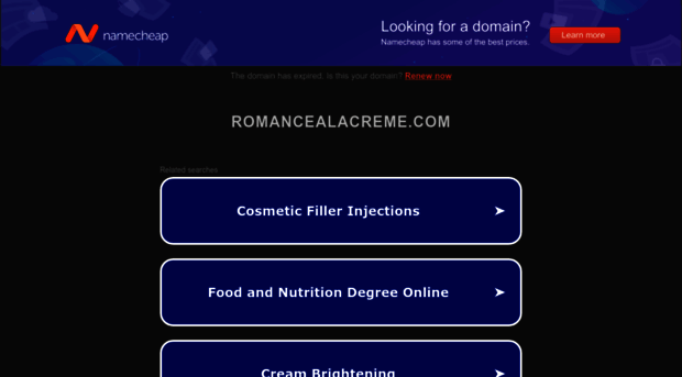 romancealacreme.com