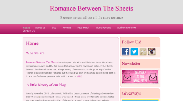 romancebetweenthesheets.com