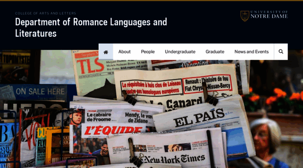 romancelanguages.nd.edu