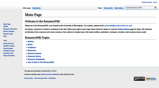 romancewiki.bham.ac.uk