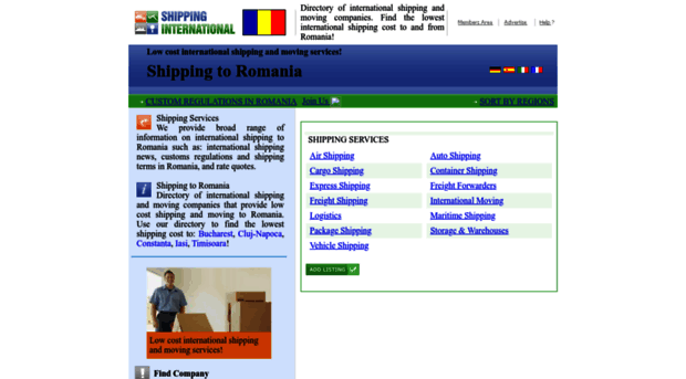 romania.shipping-international.com