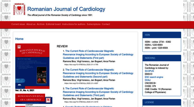 romanianjournalcardiology.ro