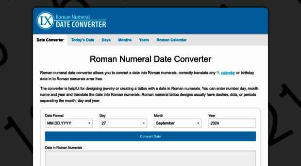 romannumeraldateconverter.com