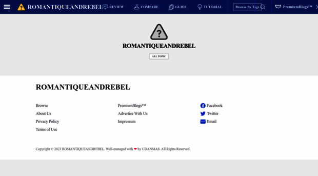 romantiqueandrebel.com