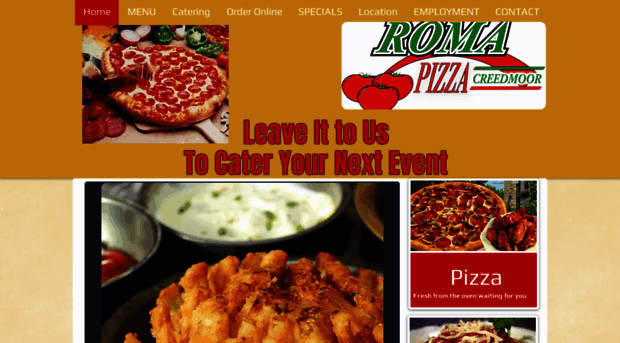 romapizzacreedmoor.com