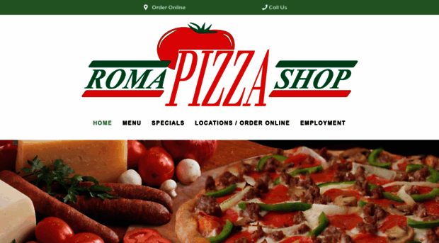 romapizzashopnc.com