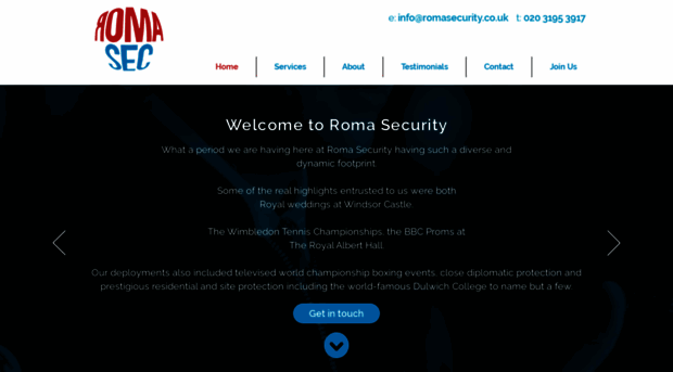 romasecurity.co.uk