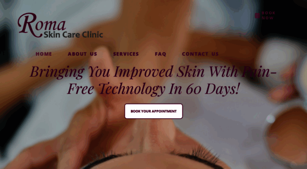 romaskincareclinic.com