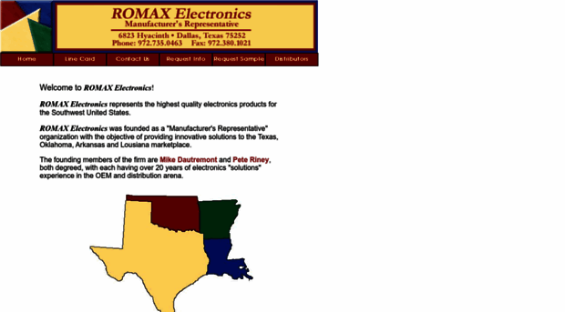 romaxelectronics.com