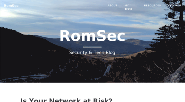 romcybersec.com