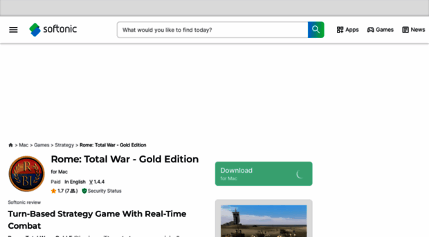 rome-total-war-gold-edition.en.softonic.com