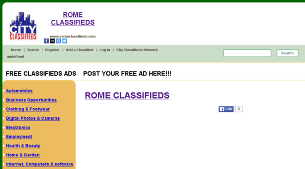 romeclassifieds.com