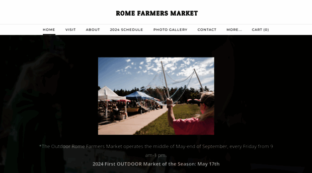 romefarmersmarket.com