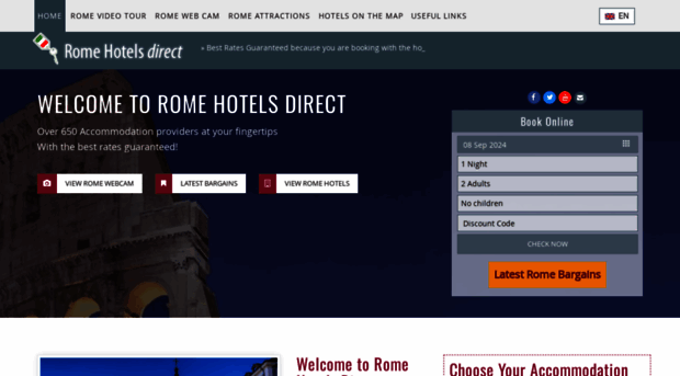 romehotelsdirect.com