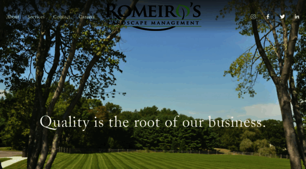 romeiroslandscaping.com