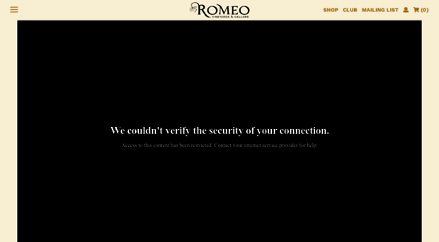 romeovineyards.com