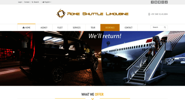 romeshuttlelimousine.com