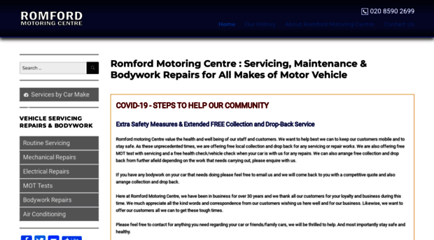 romfordmotoringcentre.co.uk