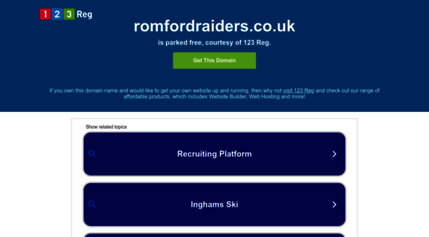 romfordraiders.co.uk