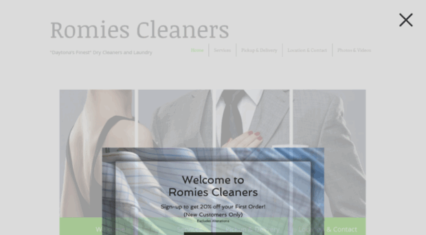 romiescleaners.com
