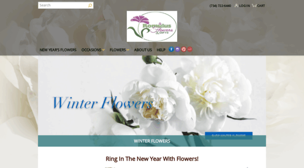 romulusflowers.com