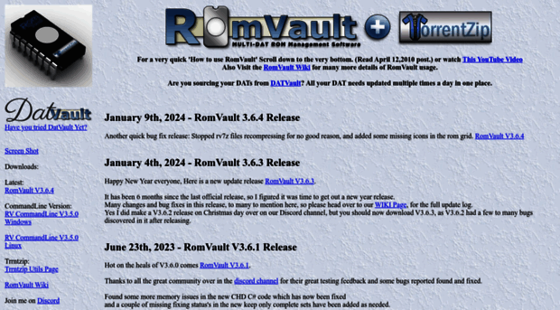 romvault.com