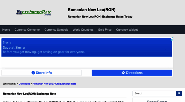 ron.fxexchangerate.com