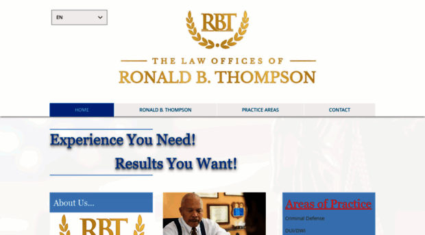 ronaldbthompsonlaw.com