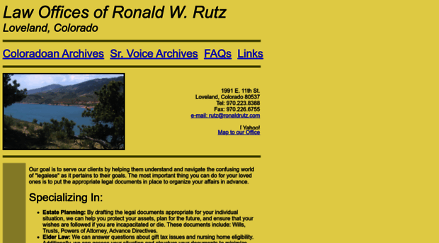 ronaldrutz.com