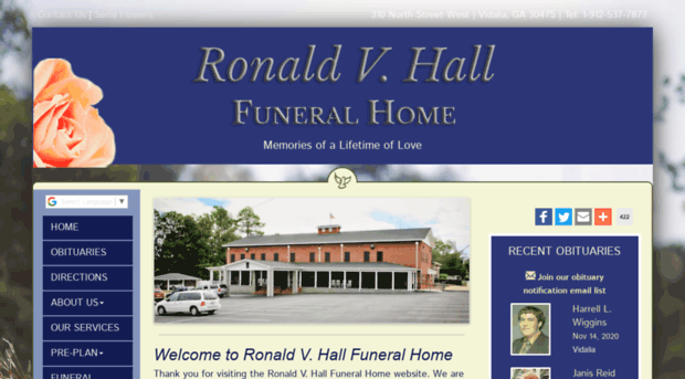 ronaldvhall.com