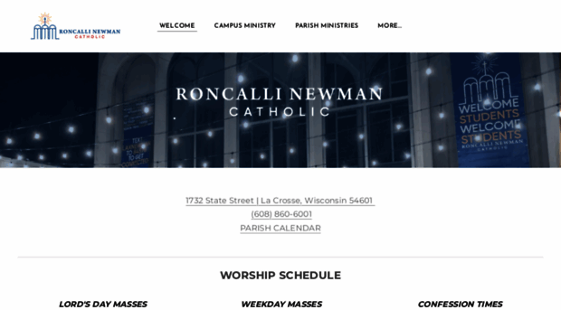 roncallinewmancenter.com