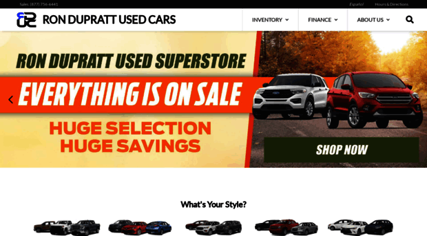 ronduprattusedcars.com