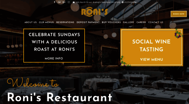 ronisrestaurant.co.uk