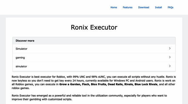 ronixexecutors.com