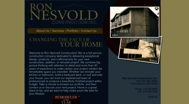 ronnesvoldconstruction.com