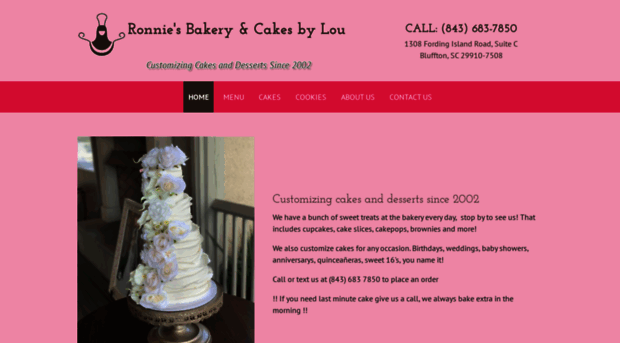 ronniesbakeryandcakesbylou.com