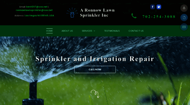 ronnowlawnsprinkler.com