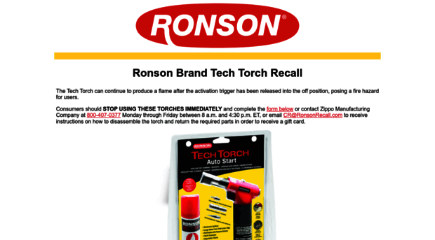 ronsonrecall.com