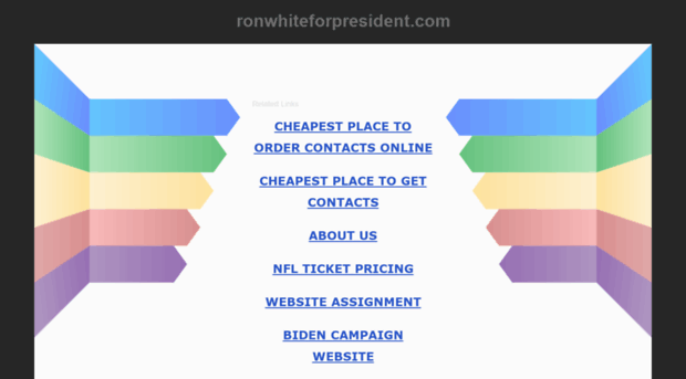 ronwhiteforpresident.com