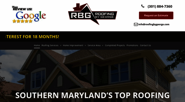 roofingbygeorge.com