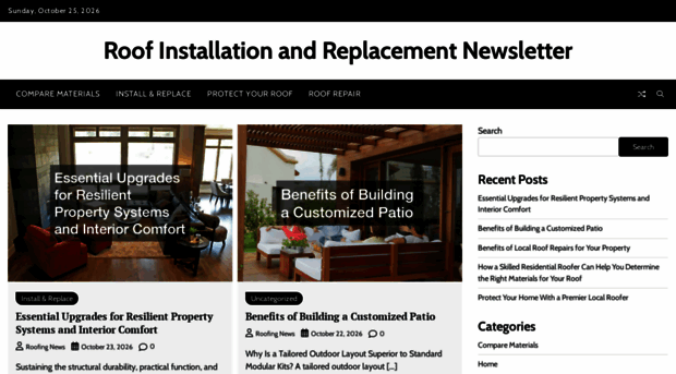 roofinstallationandreplacementnewsletter.com