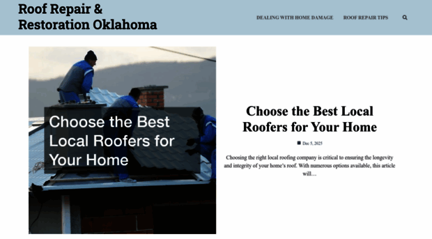 roofrepairandrestorationinoklahomanewsletter.com