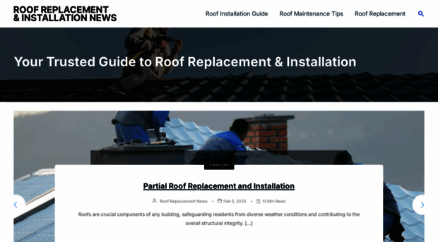 roofreplacementandinstallationnewsletter.com
