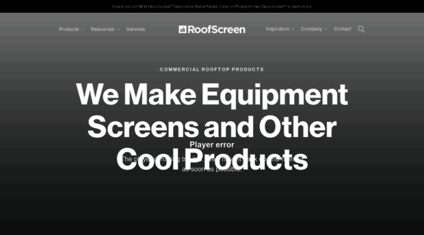 roofscreen.com