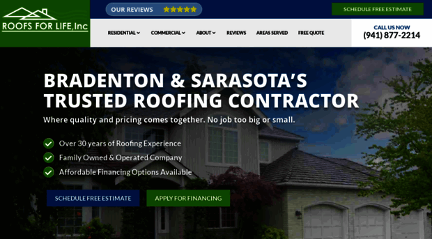 roofsforlifeandrepair.com