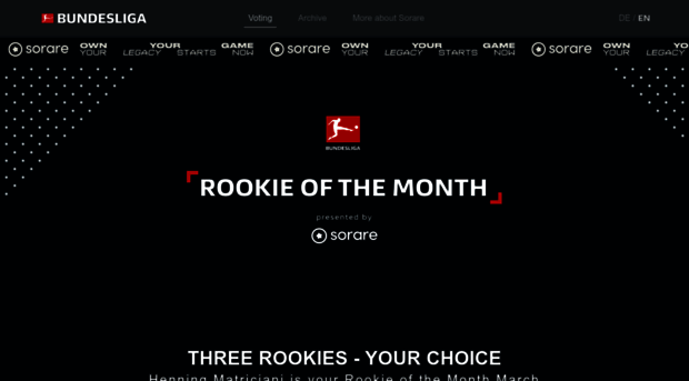 rookie-award.com