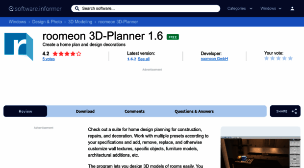 roomeon-3d-planner.software.informer.com