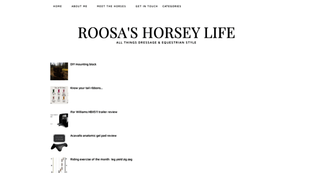 roosashorseylife.blogspot.com