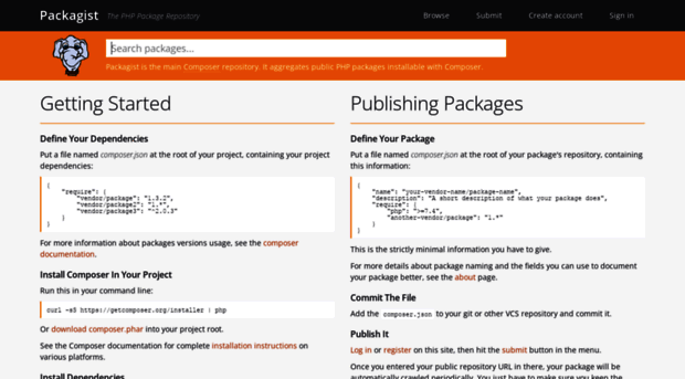 root.packagist.org