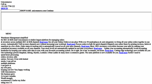 rootbridges.unicommerce.com